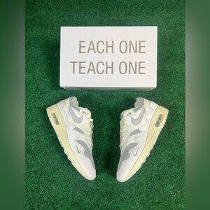 Size 9 - Nike Patta Air Max 1 Waves White Pure Platinum DQ0299-100